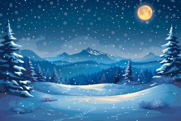 Silent Snowy Night