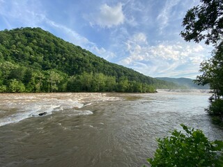 Sandstone Falls - Summers County, WV