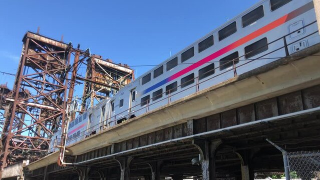 Passenger train departures from Newark, New Jersey