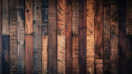  A close-up of a wood-paneled wall with a clock centrally positioned in the paneling