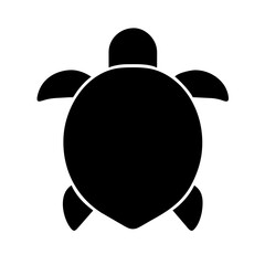 silhouette of a Turtle