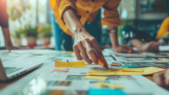 Project Manager Coordinating with Stakeholders: During a conference call, a project manager communicates with stakeholders, providing updates and addressing any concerns related to the project's