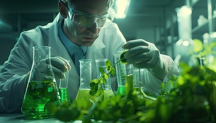 Laboratory Experiment with Green Solutions