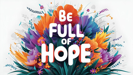 be full of hope