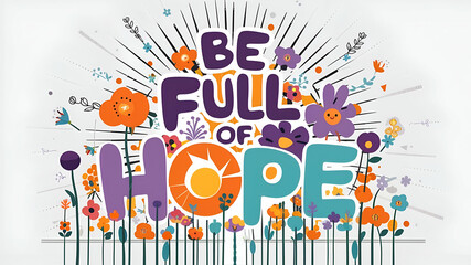 be full of hope