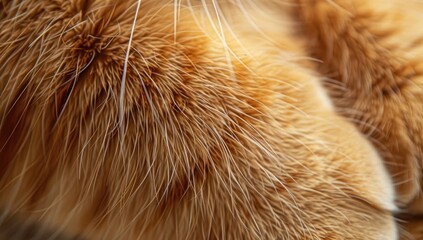 Fototapeta premium Close-Up of Fluffy Cat Paw