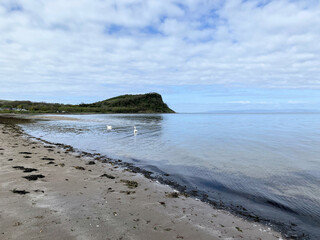 A view of the Beach at Ayr in Scotland