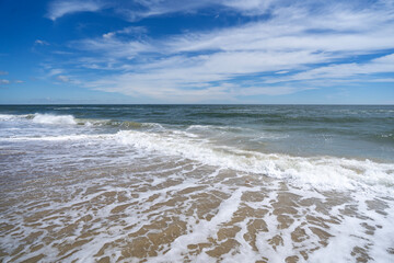 Summer ocean seascape