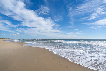 Summer ocean seascape