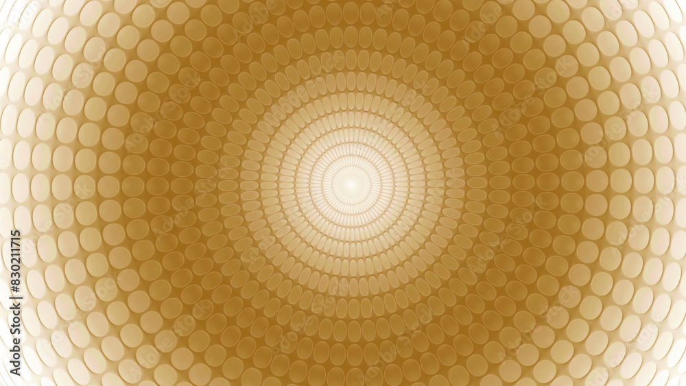 Poster animation of rotating concentric circles with hypnotic effect. motion. abstract geometric background