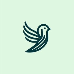 vector icon bird logo design