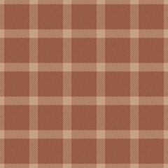 Creativity texture fabric check, neutral background plaid textile. Christmas seamless pattern vector tartan in orange and pastel colors.