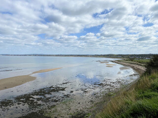 A view of the Beach at Ayr in Scotland