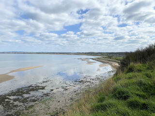 A view of the Beach at Ayr in Scotland