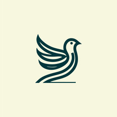 vector icon bird logo design