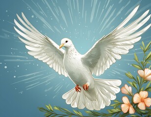 Obraz premium dove of peace