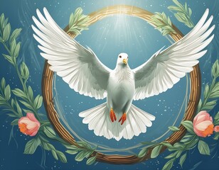 Obraz premium dove of peace