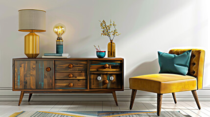 Art Home. Commode and chair