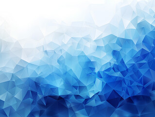 Obraz premium Geometric blue ice texture background 