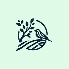 vector icon bird logo design