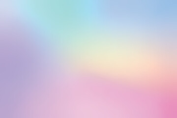 Colorful abstract holographic gradient background, smooth texture