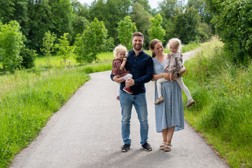 Fototapeta premium Familie