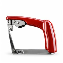 Fiberglass can opener with a sturdy, lightweight construction, isolated solid white background