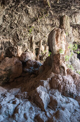 Die Tropfsteinhöhle Agia Sofia auf der Insel Kreta Griechenland