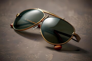 Vintage aviator sunglasses, rayban style
