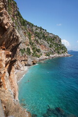 Fototapeta premium Pasjaca Beach with crystal clear water in South Croatia 