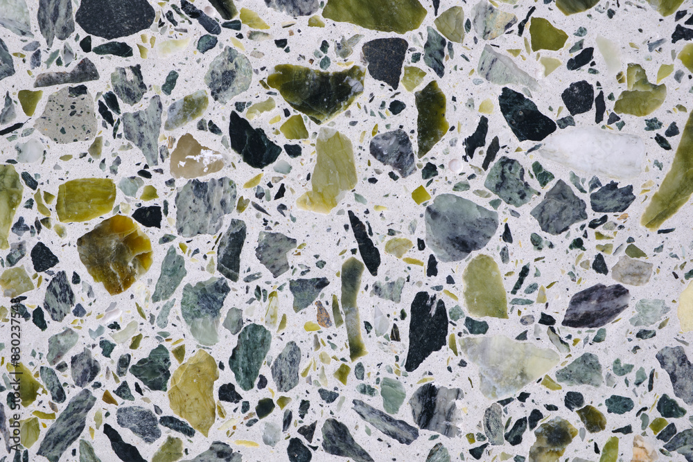 Poster abstract textured stone background with a pattern of small particles interspersed