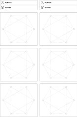 Game of Sim Paper Game Puzzle KDP- Interior 8.5x11 Template