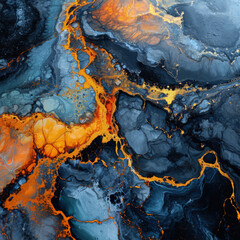Obraz premium natural black and gold marble textured background