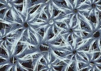 Snowflakes backdrop for textiles or fabrics. Winter scenery for covers, scrapbooking, tiles, fashion trends, interior solutions, wallpapers or cards, backgrounds or textures, business concepts, etc. 