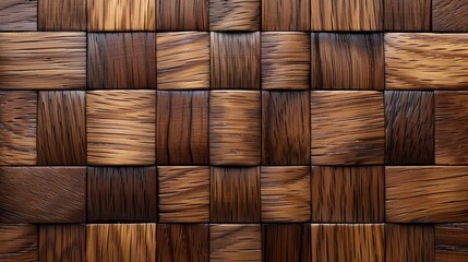  A close-up of a wooden wall, displaying distinct wood grain patterns on its planks