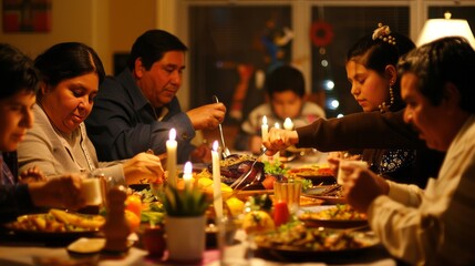 Hispanic Family Dinner Traditions