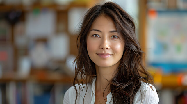 nurturing inspirational Female Asian teacher cultivating love of learning curiosity her student passion dedication she foster critical thinking skill creativity empowering young mind reach their full 