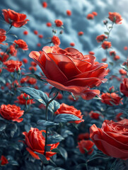 Roses, print wallpaper designs, covers, wall art, greeting cards, wedding cards, invitations