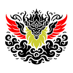 Singo Barong Wayang Jawa Indonesian Mythology