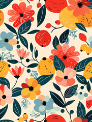 Obraz premium floral illustration