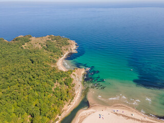 Black sea coast near Silistar beach, Bulgaria