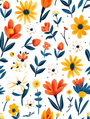 floral graphic illustration