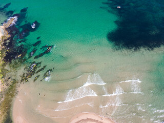 Black sea coast near Silistar beach, Bulgaria