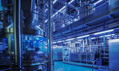 Modern Pharmaceutical Manufacturing Facility