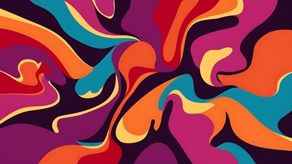 Abstract Multicolor Visualization