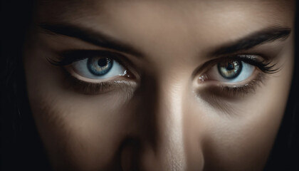 eyes of a woman