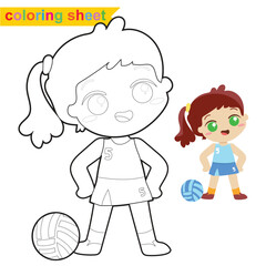 Coloring worksheet page. Educational printable coloring worksheet. Printable activity page for kids