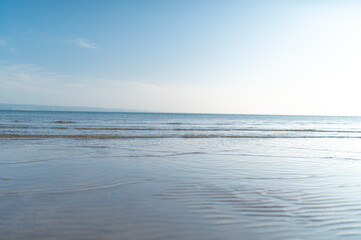 Fototapeta premium 砂浜と波