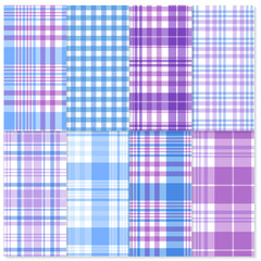 plaid patterns purple blue pink cute plaid