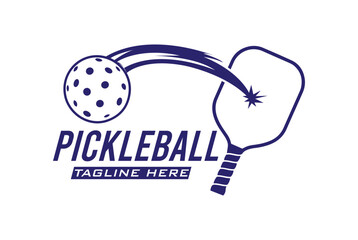 pickleball logo vector and sports logo